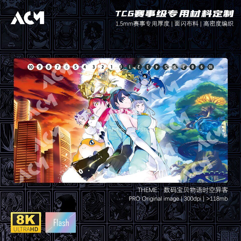 Door Mat Blank - 600x350mm para Digimon Story: Time-Stranger, tapete