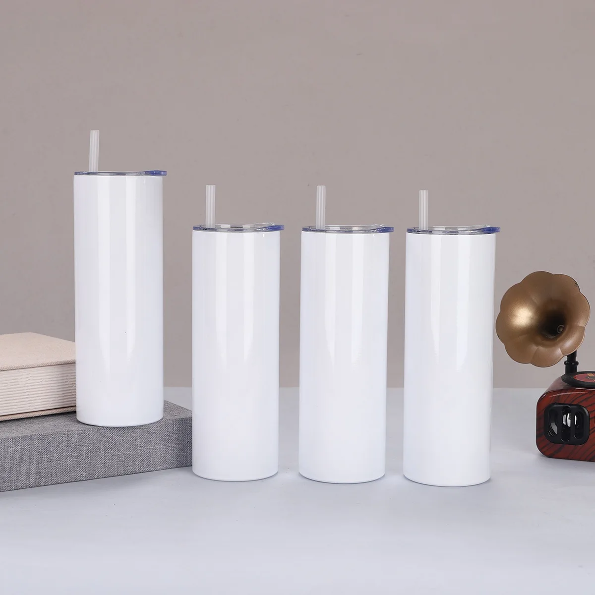 Vaso Recto de 20oz de Acero In - Sublimation Mug White reseña y precio