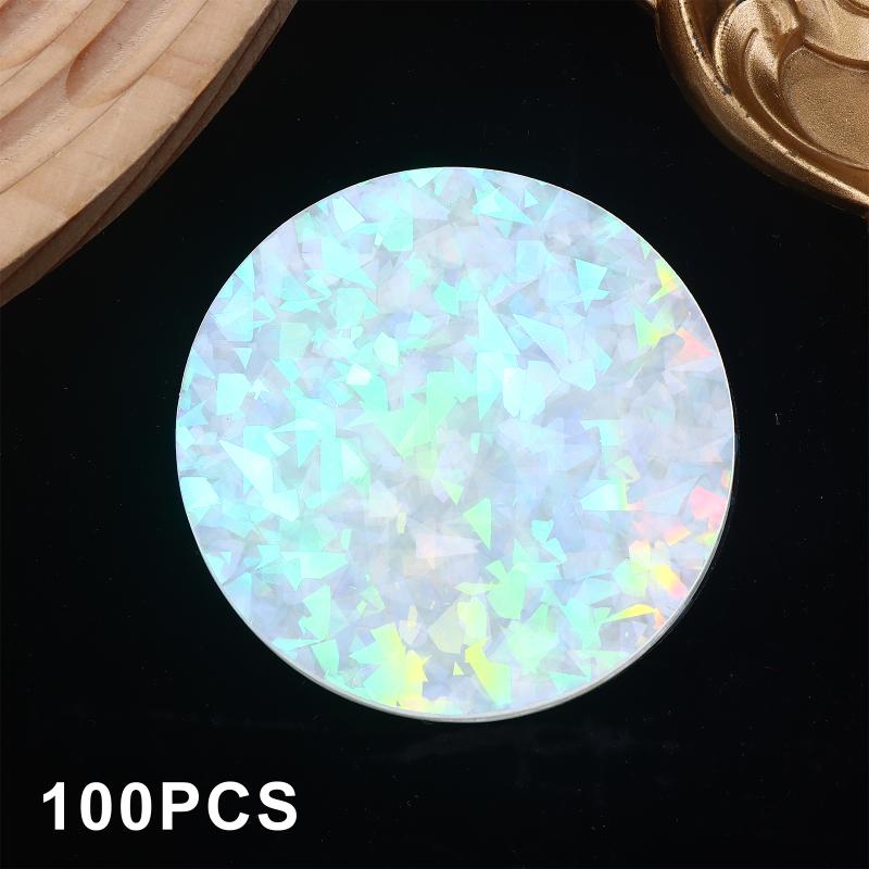Nuevo # 100 unidades de lámina - Button Badge Blank reseña y precio