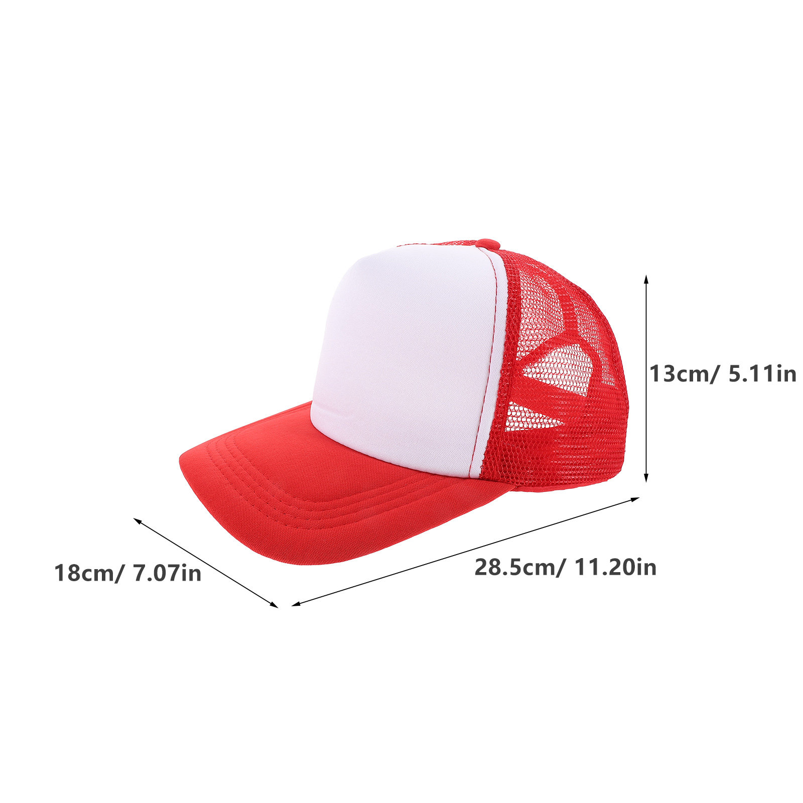 10 gorras de béisbol de malla  - Hat Sublimation Blank reseña y precio
